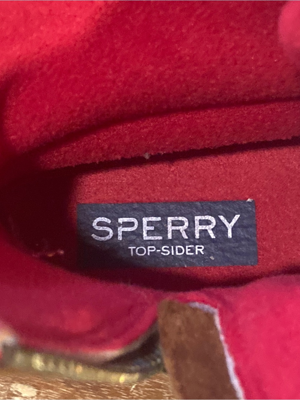 Sperry Womens Red Saltwater Waterproof Rubber Boots Sz 7 Duck Boots Mud Chore - Picture 10 of 16